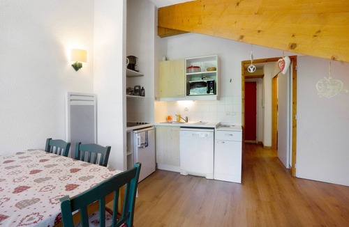 Saint-Francois-Longchamp Apartment | Apartment 'A2 508 Appart Au Pied Des Pistes' with Mountain View and Balcony
