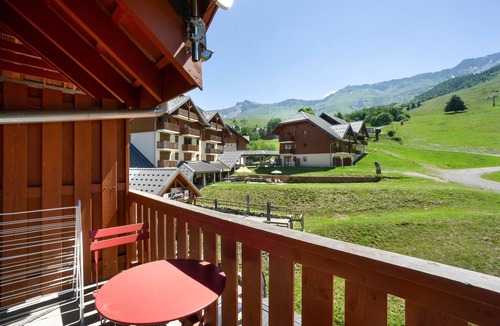 Saint-Francois-Longchamp Apartment | Apartment 'A3 405 Appart Au Pied Des Pistes' with Mountain View and Balcony