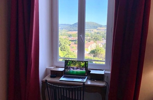 Montboucher-sur-Jabron Apartment | Apartment in a 13th-Century Château — Private Terrace, Pool & Panoramic Views