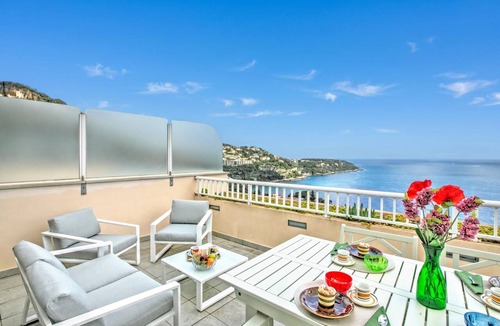 Roquebrune-Cap-Martin Apartment | Apartment Sea View Panorama, Roquebrune-Cap-Martin, France