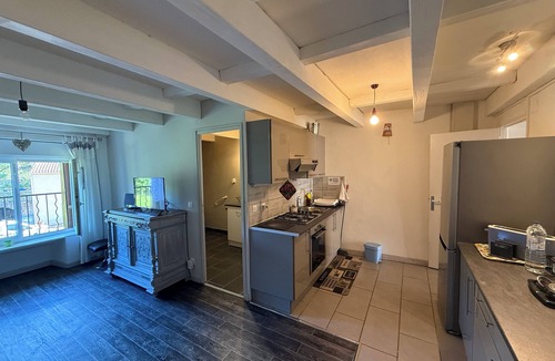 Camplong House | Apartment Air-conditioned 2-bedroom apartment, sleeps 2 adults + 1 infant; shared pool; quiet location; hiking; lakes.