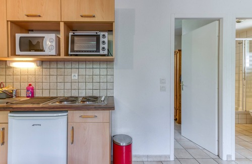 Le Bourg-d'Oisans Apartment | Apartment 'B4 Ecureuil' with Mountain View, Shared Garden and Wi-Fi