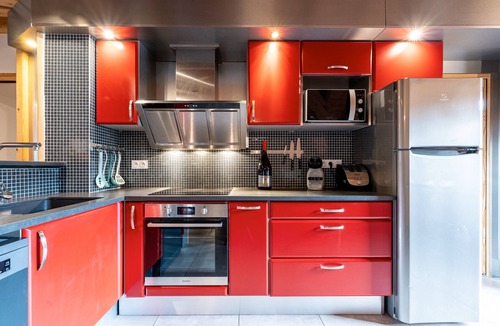 Valloire Apartment | Apartment 'Les Croës' with Mountain View, Private Terrace and Wi-Fi