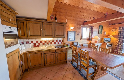 Bisanne 1500 Apartment | Apartment Mont Blanc view 6-8 person Bisanne 1500 - Les Saisies SKI AT YOUR FEET