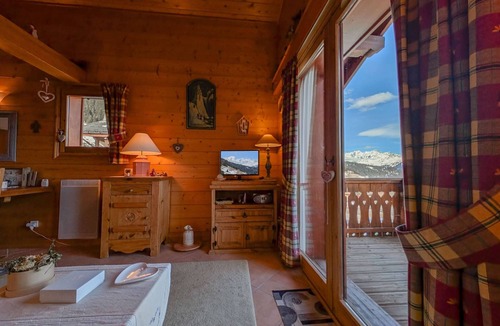 Bisanne 1500 Apartment | Apartment Mont Blanc view 6-8 person Bisanne 1500 - Les Saisies SKI AT YOUR FEET