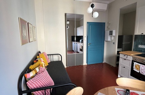 Menton Apartment | app.3 for 4 people 200 from the beach