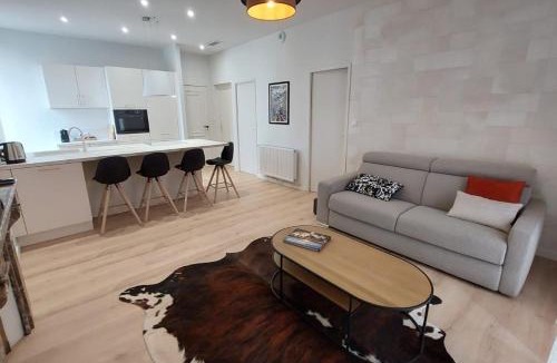 Aurillac Apartment | Appart centre ville aurillac avec spa privé
