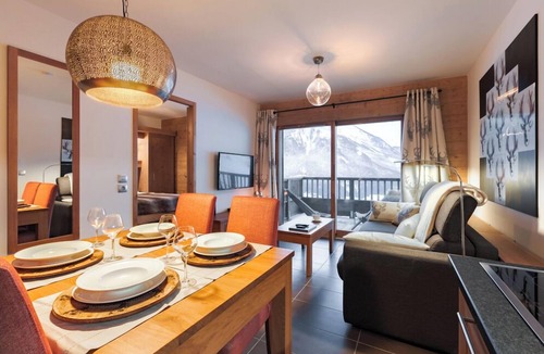 Champagny-en-Vanoise Apartment | Appart* Champagny La Plagne-Skis at your feet
