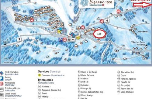 Bisanne 1500 Apartment | Appartement 3 pièces pour 7 pers. avec balcon et parking aux Saisies - FR-1-594-75
