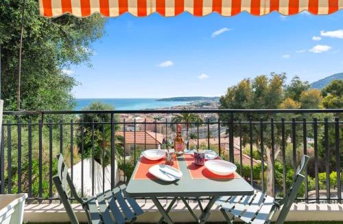 Menton Apartment | Appartement 4 personnes avec magnifique vue mer
