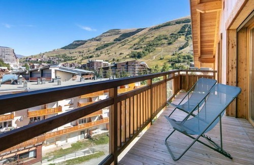 Mont-de-Lans Condo | Appartement Au Pied des Pistes