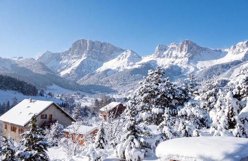 Gresse-en-Vercors Apartment | Appartement chaleureux à Gresse-en-Vercors 43 m² vue montagne