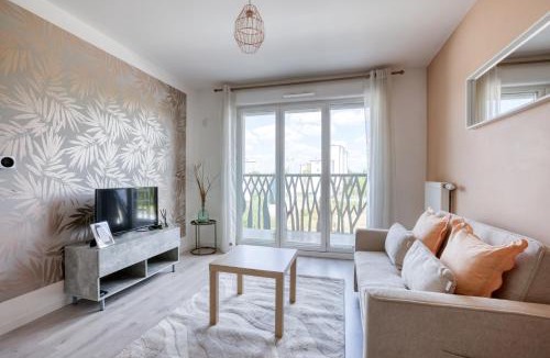 Villepinte Apartment | Appartement moderne avec parking Proche CDG, Parc Expo DisneylandParis