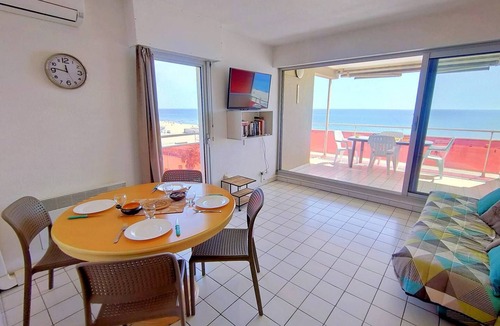 La Cote Radieuse Apartment | Appartement T2 vue Mer, Moderne, Clim 3 Etoiles Parking 4plmer53
