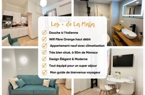 Cap d'Ail Apartment | Appartements neuf - Frontière de Monaco - clim - WIFI