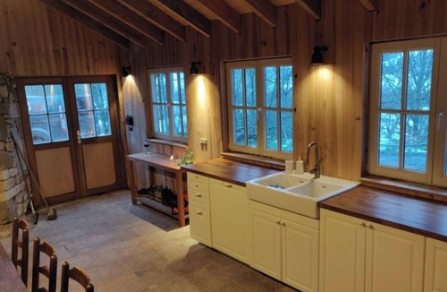 Marchastel House | Authentic stone house with natural pool.