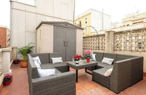 Barceloneta Apartment | Barcelona Beach Home: Historic house with rooftop terrace 1 min from the beach!