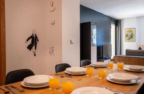 Arinsal Apartment | Barthe Holidays I Acogedor apartamento en Arinsal 4PAX a pie de pistas I Balcón con vistas y parking I Tintin