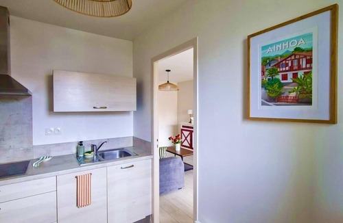 Cambo-les-Bains Apartment | Basque-style apartment in the heart of Cambo, near the thermal baths