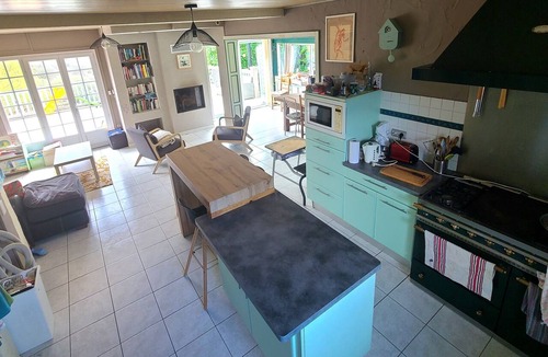 Ustaritz House | Basque villa in the countryside. Patio with a beautiful view + above-ground pool