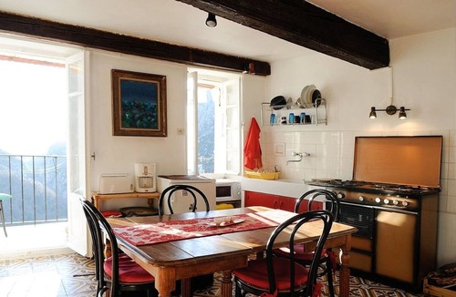 Saorge Apartment | Beautiful Apartment, Balcony with Stunning View on Mountains and River