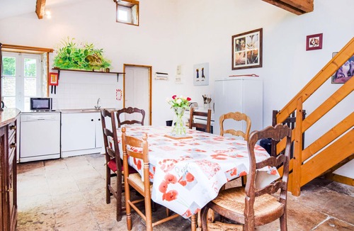 Saint-Germain-du-Pert House | Beautiful stone house with pool and idyllic garden.