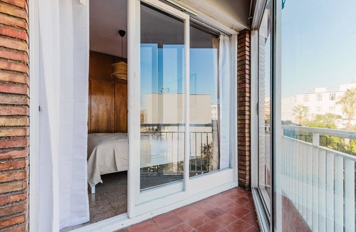 el Fort Pienc Apartment | Blueground | El Fort Pienc, AC, balcony, nr Sagrada Família