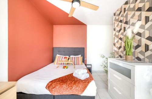 Villette Gare Apartment | BnGo l La Parenthèse Gare PartDieu l 2 personnes, Garage
