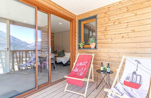Aussois Ski Chalet | Bright chalet with view, 6 ppl, in Aussois