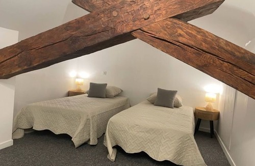 Saugues Bed & Breakfast | Bright family room with children’s area in Saugues