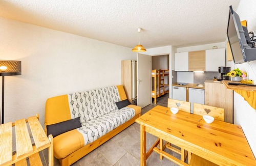Montgellafrey Apartment | Bright 22m² studio with south-facing balcony in Saint-François-Longchamp