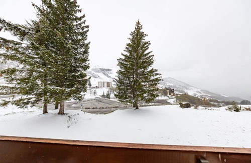 Montgellafrey Apartment | Bright 22m² studio with south-facing balcony in Saint-François-Longchamp