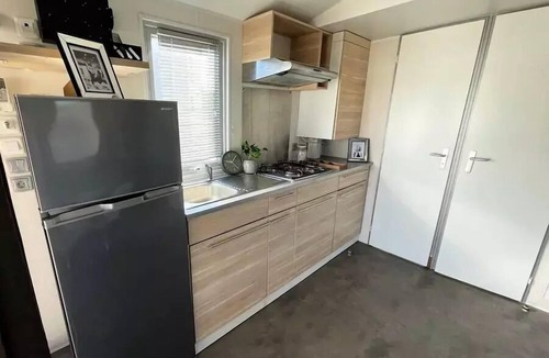 Brens House | BUNGALOW 2 COSY 2 bedrooms - AC - TV - BBQ - Cleaning service* - 31m2 + covered terrace - Sleeps 4