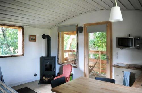 La Chatre Other | Cabane cosy avec terrasse en hauteur, poêle à bois - API-1-52-1725