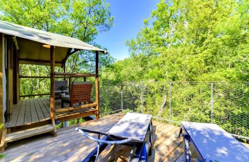Balazuc House | Cabanes Lodges Le Servière