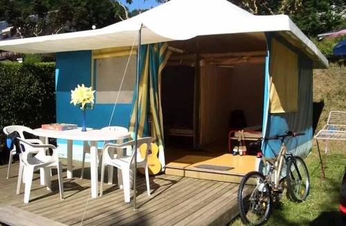 Salles-Curan House | Camping Beau Rivage* - Sweet Coco Tent 3 Rooms 4 People