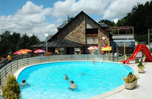 Salles-Curan House | Camping Beau Rivage* - Sweet Coco Tent 3 Rooms 4 People