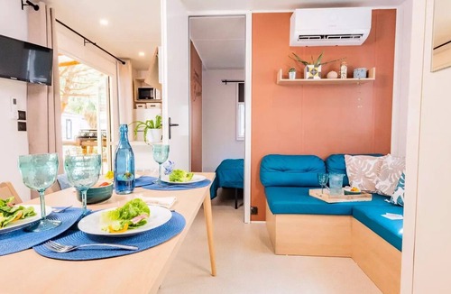 Saint-Cyprien House | Camping Le Bosc* - Mobil-home Select TV LV Clim Plancha 4 rooms 6 people