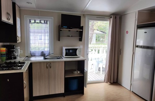 Axat House | Camping Le Moulin du Pont d'Aliès* - Mobilhome Trigano 31 m2 6 persons
