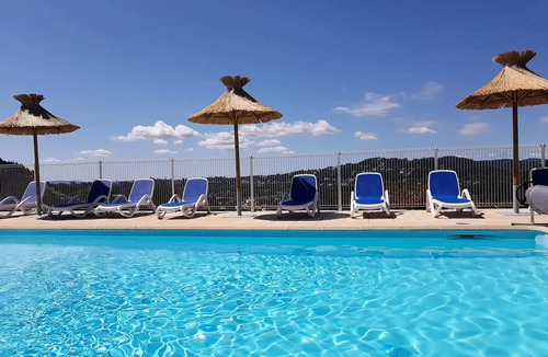 Ucel Ski Chalet | Camping Ushuaïa Villages les Pins d'Ucel * - MIMOSA - Chalet 27m² + TV for 5 people