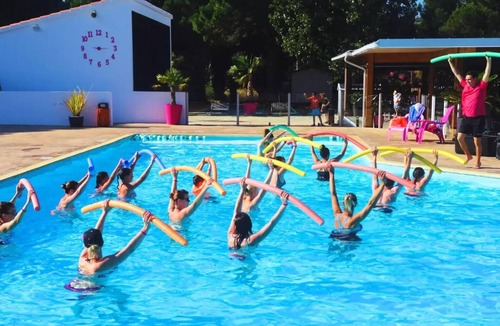Saint-Nazaire House | Campsite Les Flamants Roses * - Cottage 4 Rooms 6/8 Persons Air-conditioned + TV