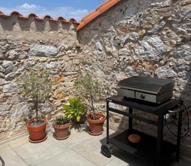 Saint-Hippolyte Villa | Can Montgaillard - La Cave - Rooftop avec Piscine- 3 chambres proche mer
