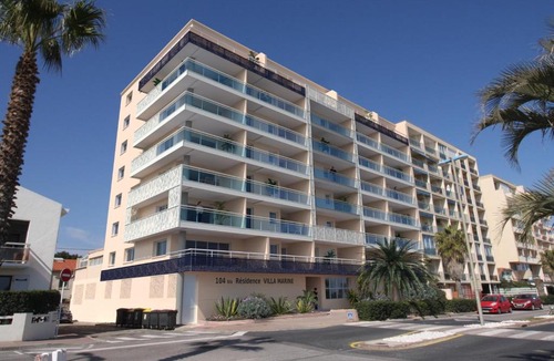 Le Port Apartment | Canet : Appartement climatisé pour 6 pers avec vue mer, garage, WIFI - FR-1-776-26