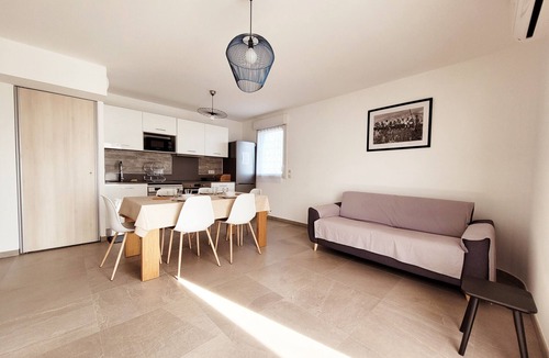 Canet-Plage Apartment | Canet - New T3 Apartment, Air-Conditioned, 4 Pers, Parking Included