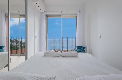 Cap d'Ail Apartment | Cap d'Ail - Sea view - 2 bedrooms 3 beds - Rotterdam