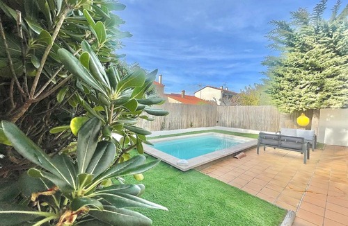 Canet-Plage Villa | Casa sérénité
