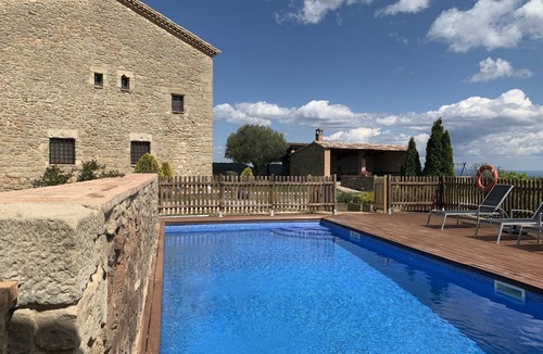Casserres Villa | Casa Torres - 7 bedroom villa with inside + outside swimming pool
