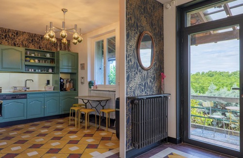 Saint-Etienne-de-Fontbellon House | Charming Holiday Home in Aubenas with Private Garden, Balcony, and Air Conditioning