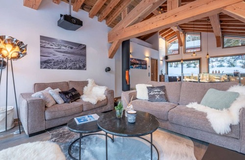Le Lavancher Ski Chalet | Chalet 7 Summits - Magnificent Modern Chalet with Jacuzzi - Swimming Pool - Sauna
