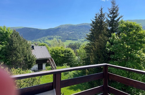 Gresse-en-Vercors Ski Chalet | Chalet "Gresse": Mountain View, Private Terrace, and Shared Garden
